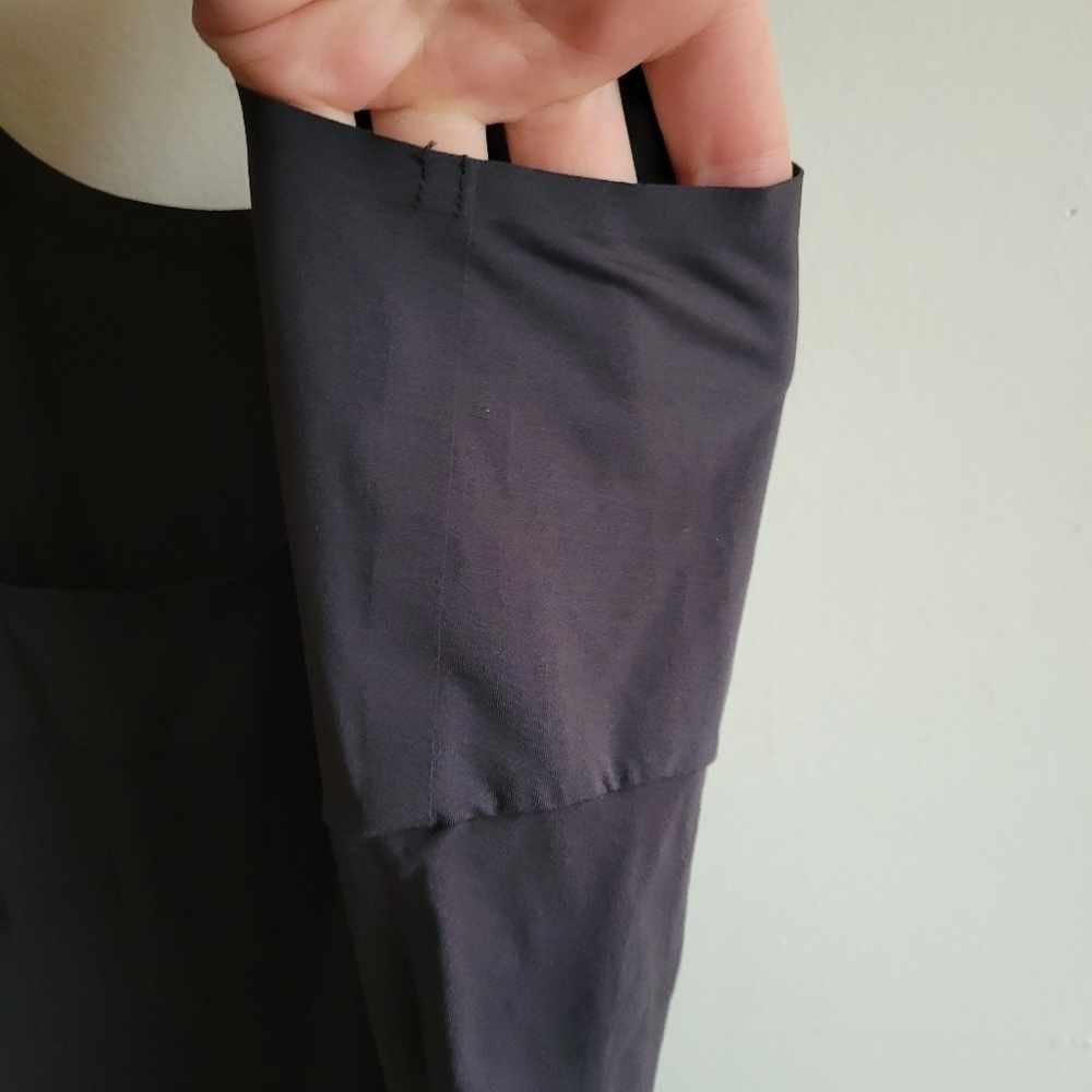 Spanx Shapewear One Piece Tank Top Shorts Black Compression 1X - Picture 9 of 13
